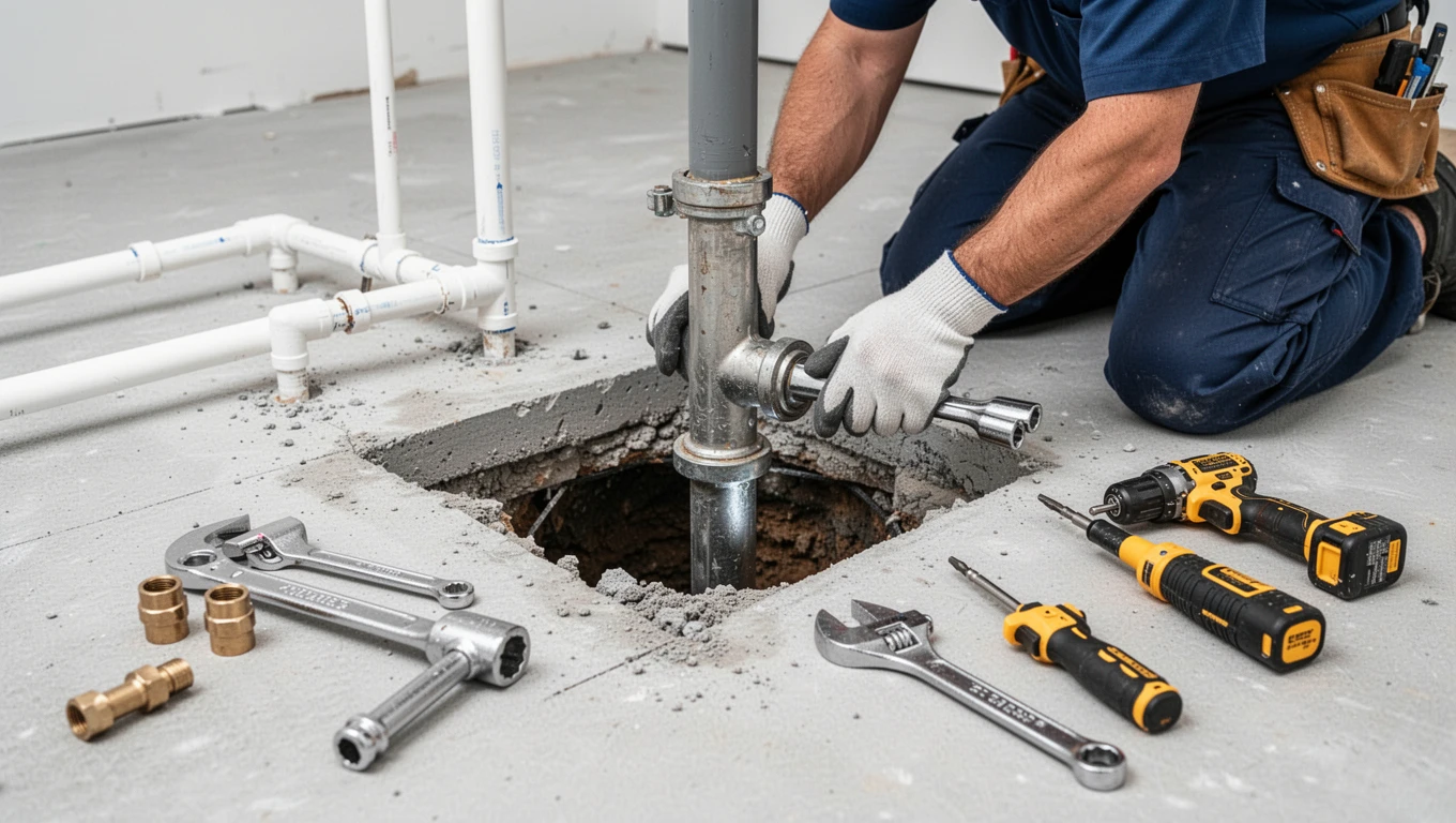 Slab Leak Repair